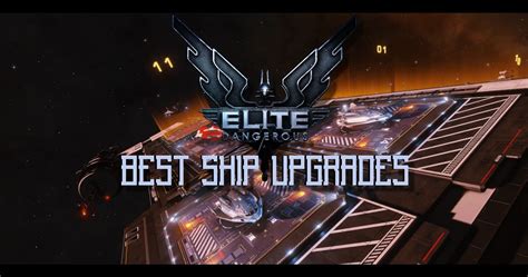 Elite Dangerous Component Upgrades