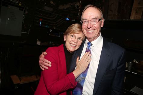 Elizabeth Warren and Bruce Mann Supporting Each Other