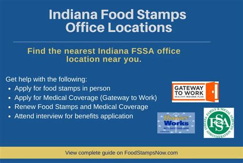 Elkhart Indiana Food Stamp Office Locations