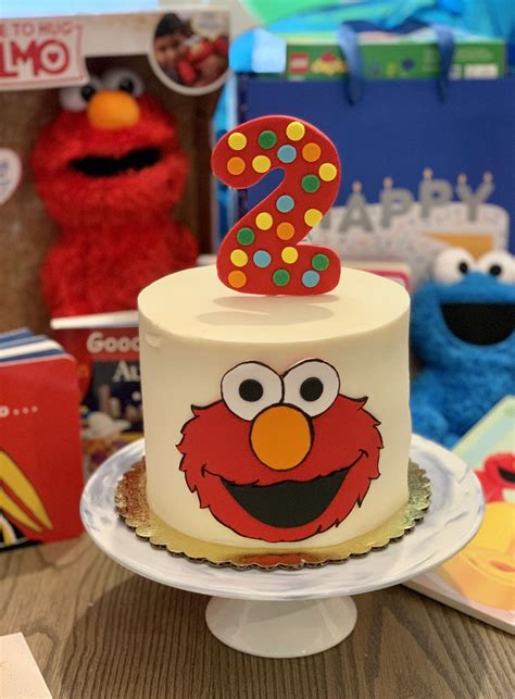 Elmo Party Cake