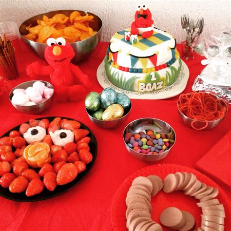 Elmo Party Food