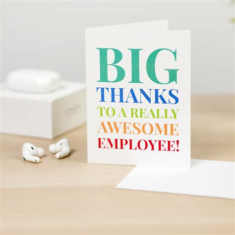 Employee Appreciation Card Templates