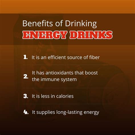 Energy drink benefits