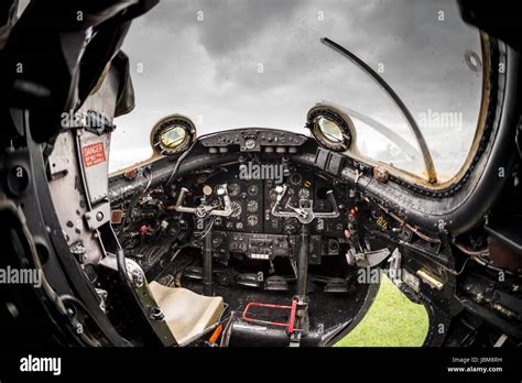 English Electric Canberra Bomber Cockpit