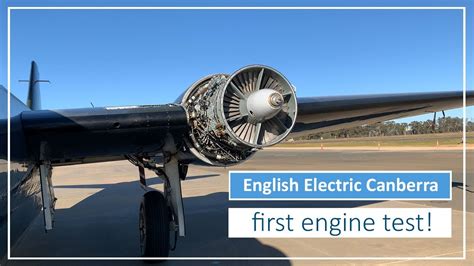 English Electric Canberra Bomber Engine