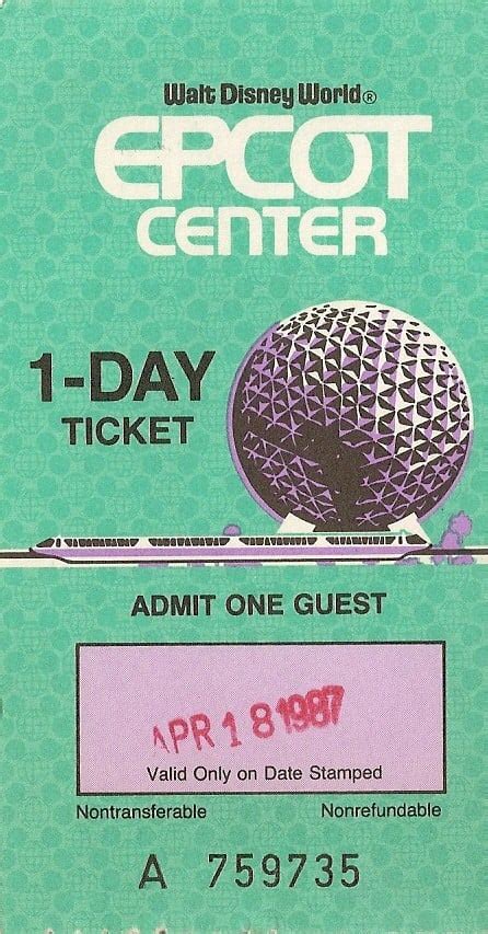 Epcot Tickets