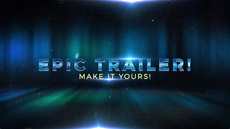 Epic Trailer Template