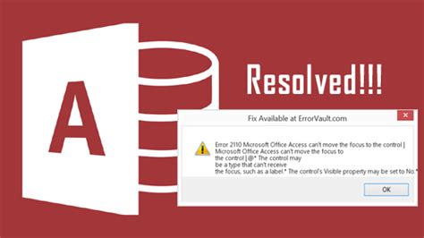 Error 2110 MS Access VBA Forum
