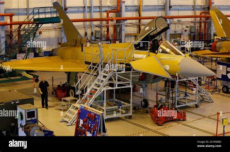 Eurofighter Typhoon production line