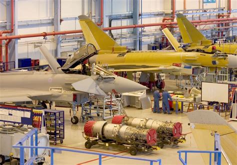 Eurofighter Typhoon production line