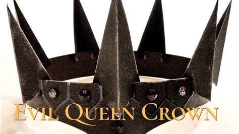 Evil Queen Crown DIY Tutorial