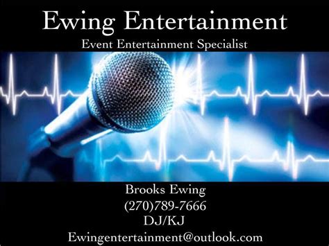 Ewing Obituaries in Entertainment