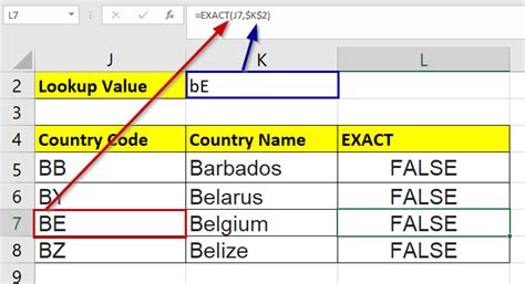 Exact Matches VLOOKUP