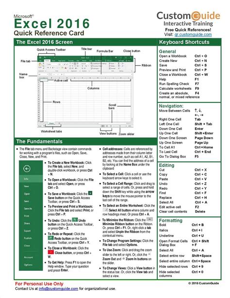 Excel 2016 Methods