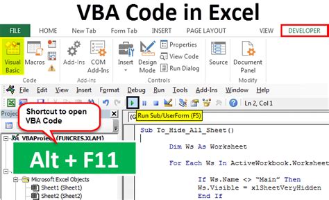 Excel Add-in VBA Code