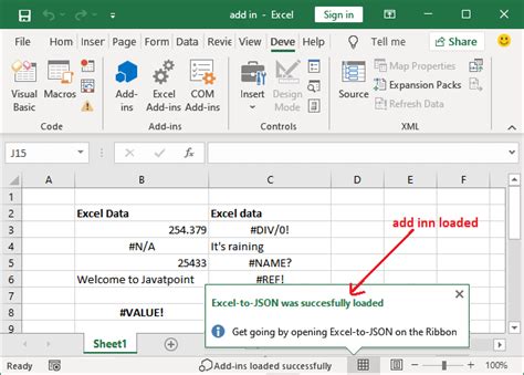 Excel Add-ins