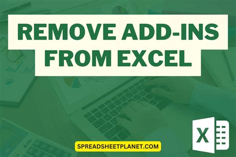 Excel Add-ins Removal 1