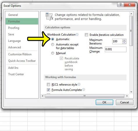 Excel AutoCalculate Shortcut