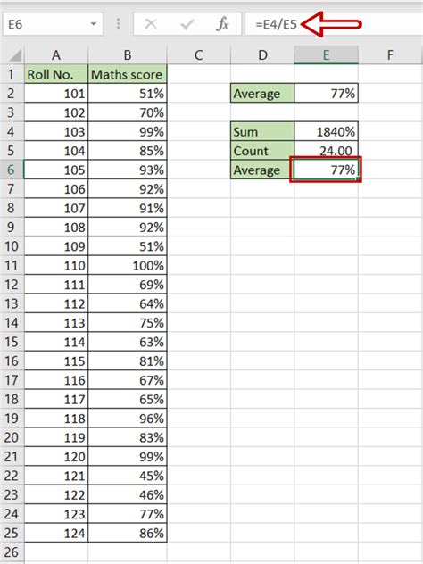 Excel Average Percentage Tutorial