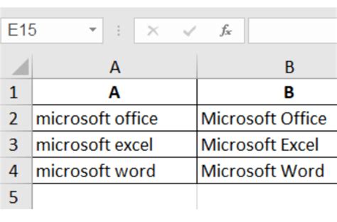 Excel Capitalization Tips 2