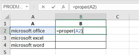 Excel Capitalization Tips 3