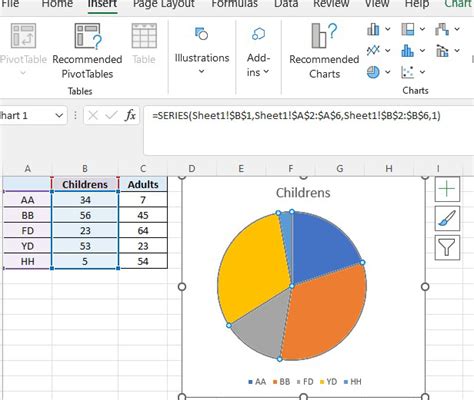 Excel Chart Customization Options