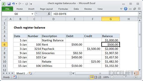 Excel Check Data Formulas