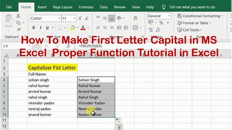 Excel Column Letters Shortcuts