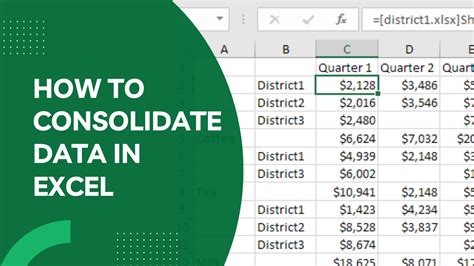 Excel Consolidate Data