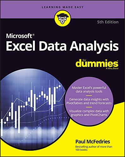 Excel Data Analysis Books