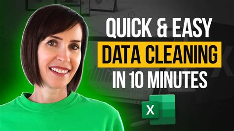 Excel Data Cleaning Tips