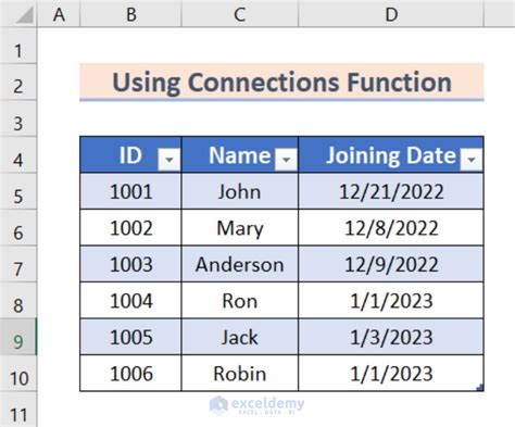 Excel Data Connection Challenges