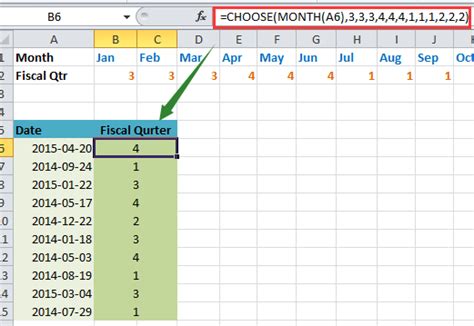 Using YEAR and MONTH Functions in Excel