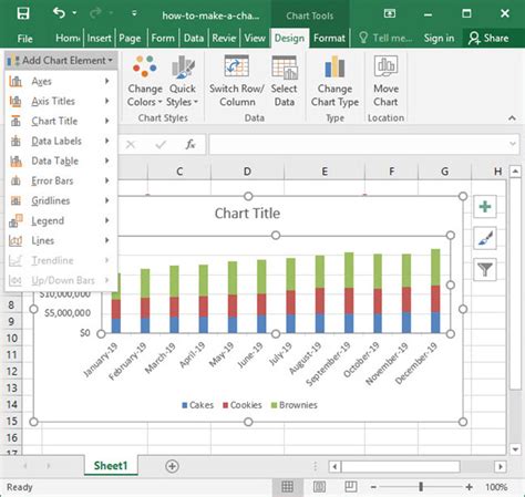 Excel Graph Image Options