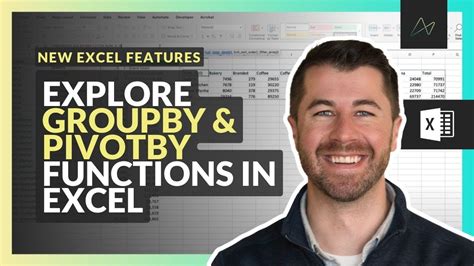 Excel GroupBy Function Features