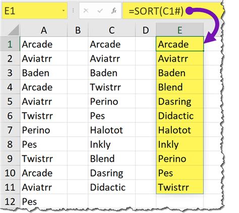 Excel Hash Function