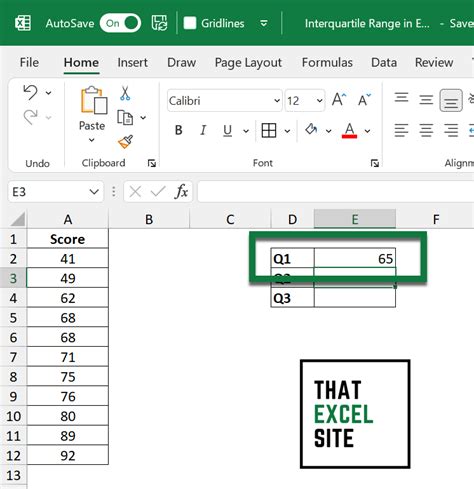 Using Formulas in Excel