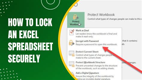 Excel Locking Images Expert Tips