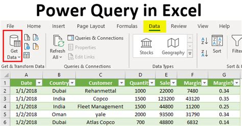 Excel Matching Data Power Query