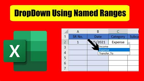 Named Range Drop Down in Excel