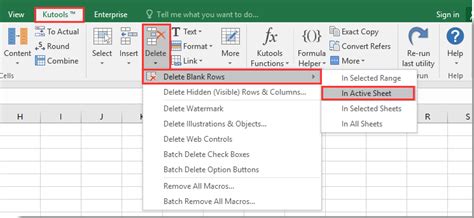 Excel Remove Blank Pages