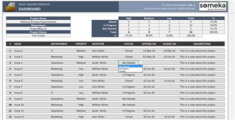 Excel Report Template