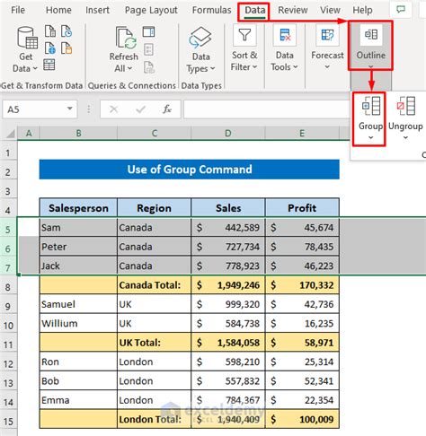 Excel Row Expansion Methods