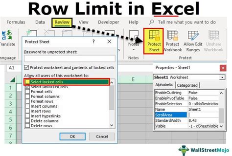 Excel Row Limitation Techniques