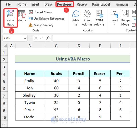 Excel Row Swap VBA Macro