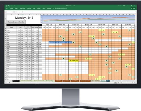 Excel Schedule Tools