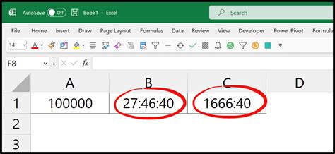 Converting seconds to hours, minutes, and seconds in Excel