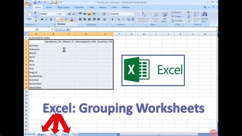 Excel Sheet Grouping