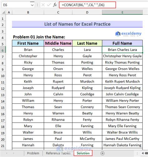 Excel Sheet Name Example 3