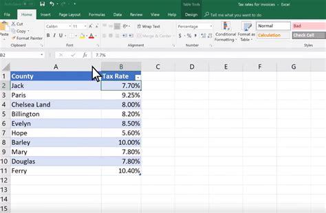 Excel Sheet Name Listing DAX Formulas